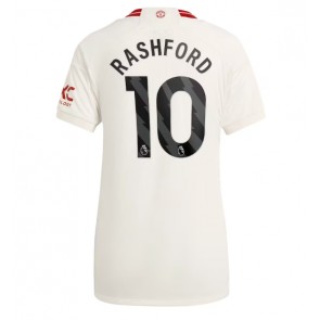 Manchester United Marcus Rashford #10 Tredje Tröja Dam 2023-24 Kortärmad